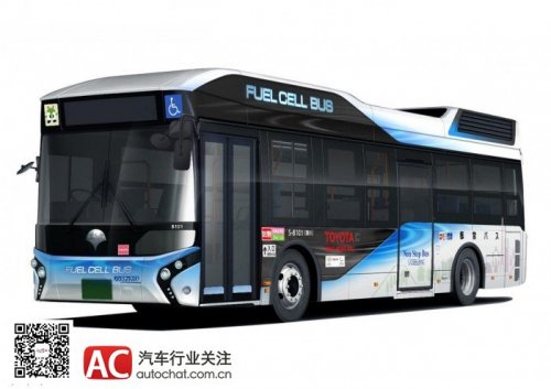 丰田再有新能源汽车-燃料电池巴士 已向东京交